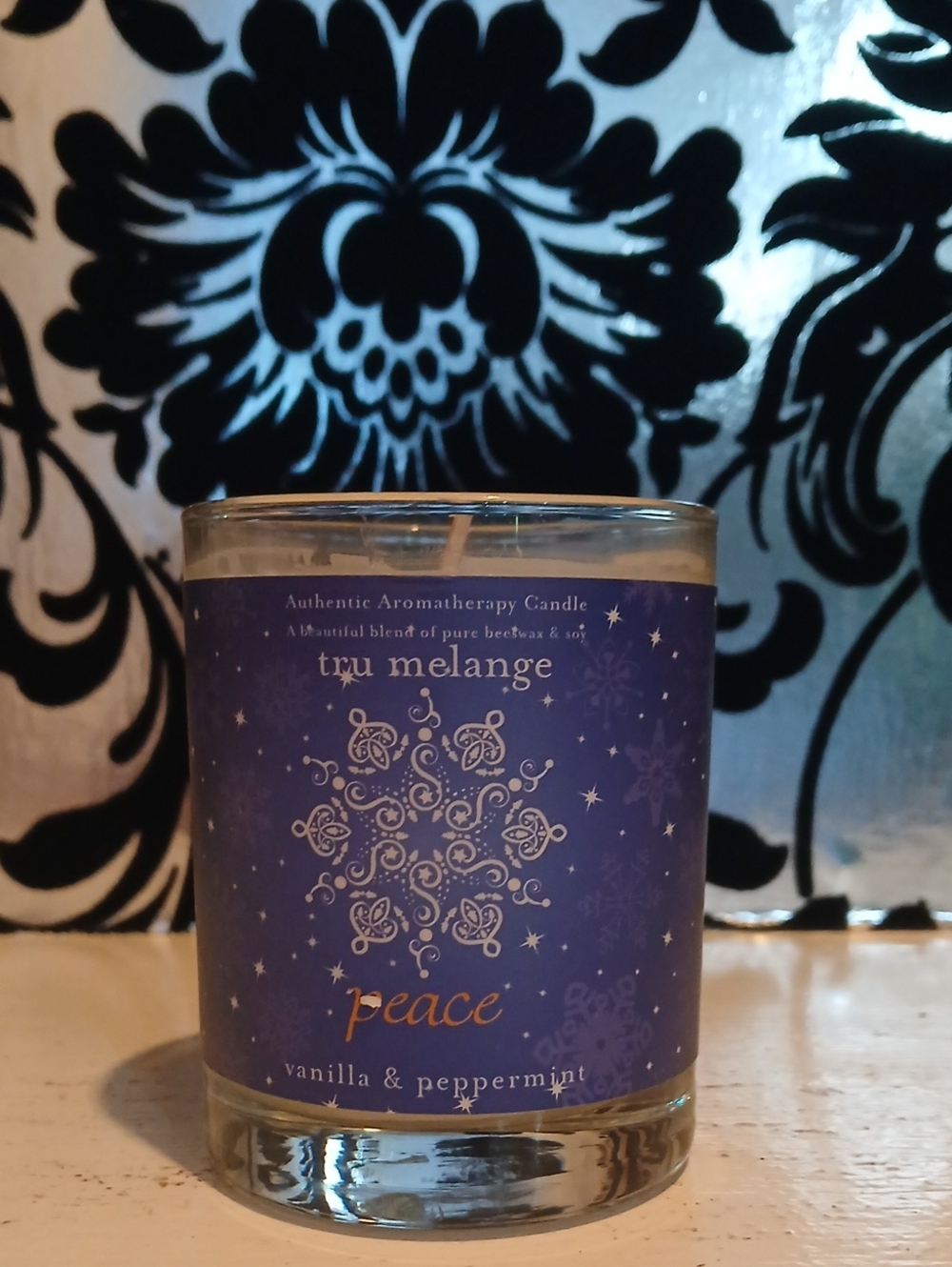 Melange Peace Vanilla & Peppermint Aromatherapy Candle